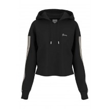 GUESS MURIEL HOODIE SWEATSHIRT ΜΠΛΟΥΖΑ ΦΟΥΤΕΡ ΓΥΝΑΙΚΕΙΑ BLACK