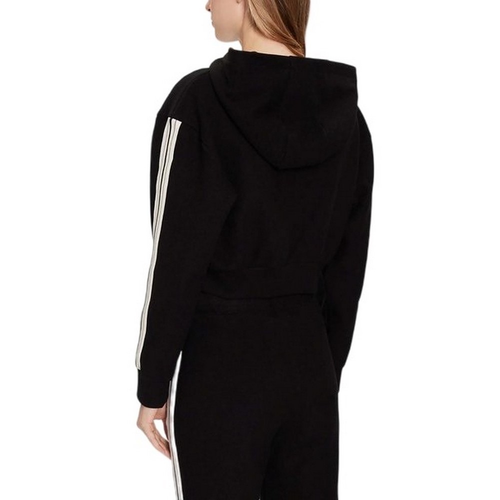 GUESS MURIEL HOODIE SWEATSHIRT ΜΠΛΟΥΖΑ ΦΟΥΤΕΡ ΓΥΝΑΙΚΕΙΑ BLACK