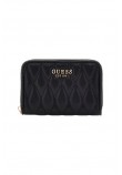 GUESS VALLA SLG MEDIUM ZIP AROUND ΠΟΡΤΟΦΟΛΙ ΓΥΝΑΙΚΕΙΟ BLACK