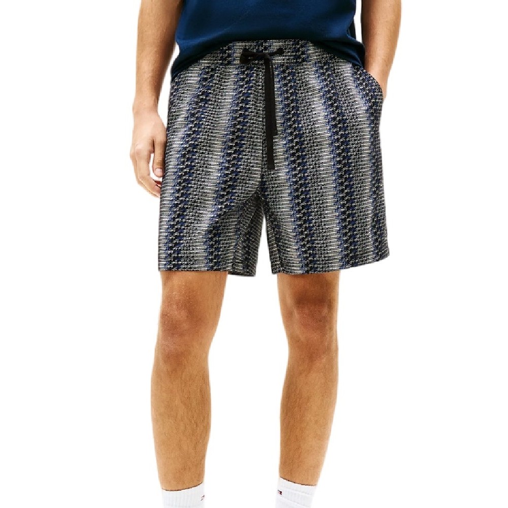TOMMY JEANS AOP SHORT ΒΕΡΜΟΥΔΑ ΑΝΔΡΙΚΗ BLACK