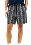 TOMMY JEANS AOP SHORT ΒΕΡΜΟΥΔΑ ΑΝΔΡΙΚΗ BLACK