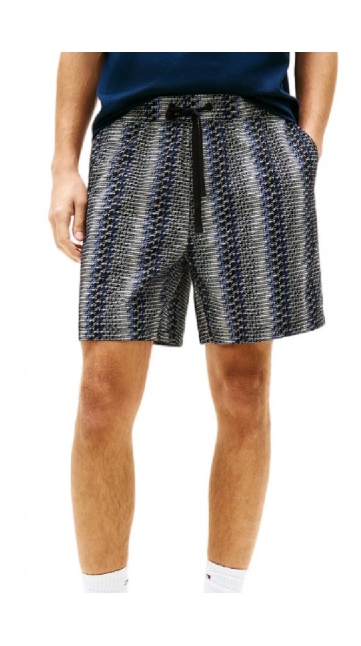 TOMMY JEANS AOP SHORT ΒΕΡΜΟΥΔΑ ΑΝΔΡΙΚΗ BLACK