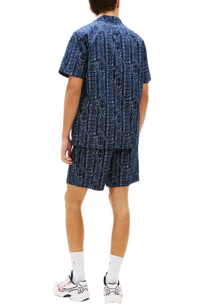 TOMMY JEANS AOP SHORT ΒΕΡΜΟΥΔΑ ΑΝΔΡΙΚΗ NAVY