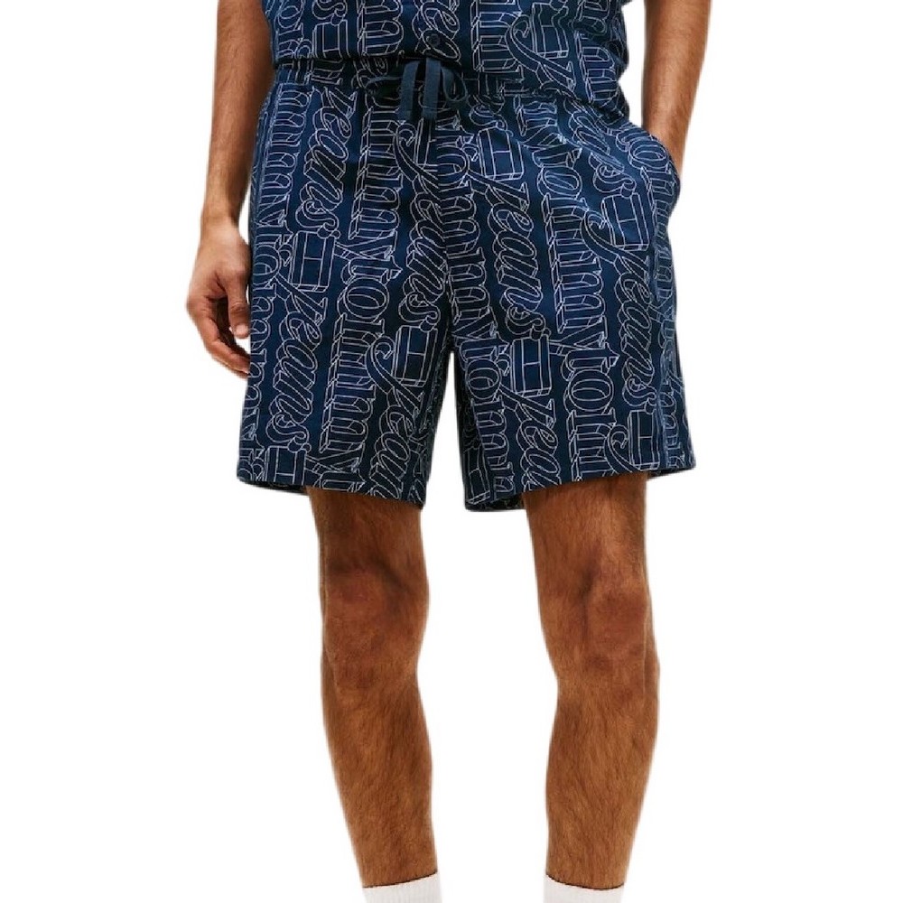 TOMMY JEANS AOP SHORT ΒΕΡΜΟΥΔΑ ΑΝΔΡΙΚΗ NAVY