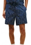 TOMMY JEANS AOP SHORT ΒΕΡΜΟΥΔΑ ΑΝΔΡΙΚΗ NAVY