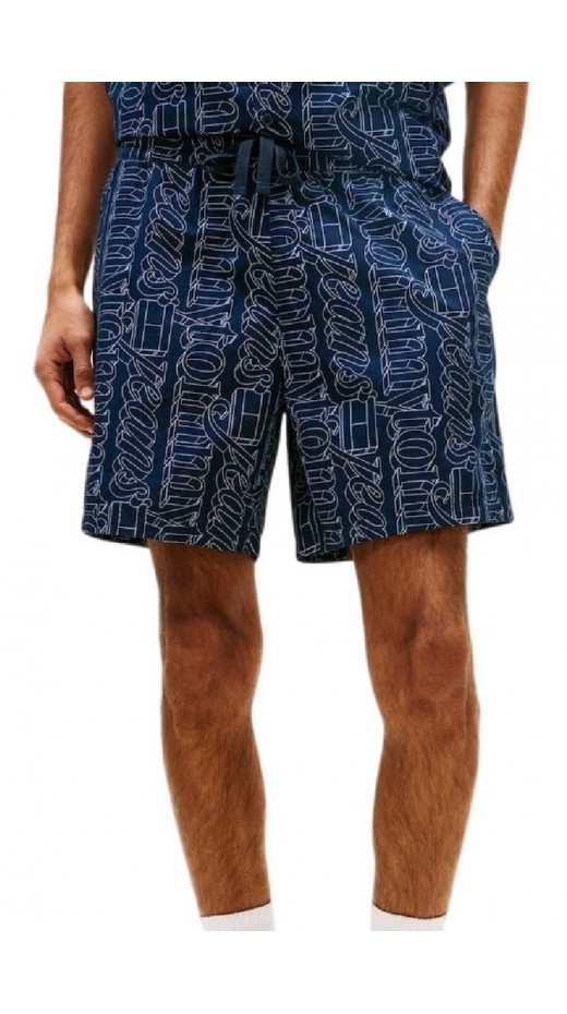 TOMMY JEANS AOP SHORT ΒΕΡΜΟΥΔΑ ΑΝΔΡΙΚΗ NAVY
