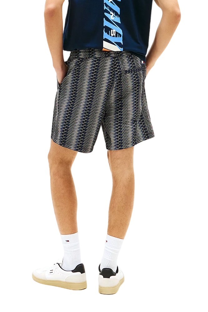 TOMMY JEANS AOP SHORT ΒΕΡΜΟΥΔΑ ΑΝΔΡΙΚΗ BLACK