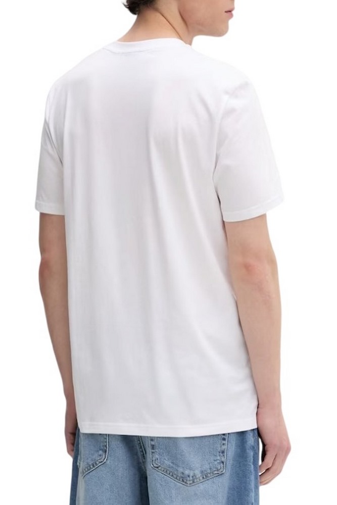 HUGO BOSS NERBERRI JERSEY T-SHIRT ΜΠΛΟΥΖΑ ΑΝΔΡΙΚΗ WHITE