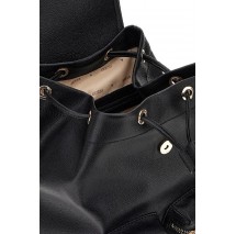 GUESS MANHATTAN II FLAP BACKPACK ΤΣΑΝΤΑ ΓΥΝΑΙΚΕΙΑ BLACK