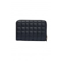 GUESS NADIRA SLG MEDIUM DOUBLE ZIP ΠΟΡΤΟΦΟΛΙ ΓΥΝΑΙΚΕΙΟ BLACK