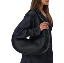 GUESS PETRA HOBO ΤΣΑΝΤΑ ΓΥΝΑΙΚΕΙΑ BLACK