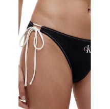 CALVIN KLEIN SIDE TIE BOTTOM ΜΑΓΙΟ ΓΥΝΑΙΚΕΙΟ BLACK