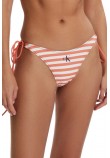 CALVIN KLEIN SIDE TIE BOTTOM ΜΑΓΙΟ ΓΥΝΑΙΚΕΙΟ ORANGE