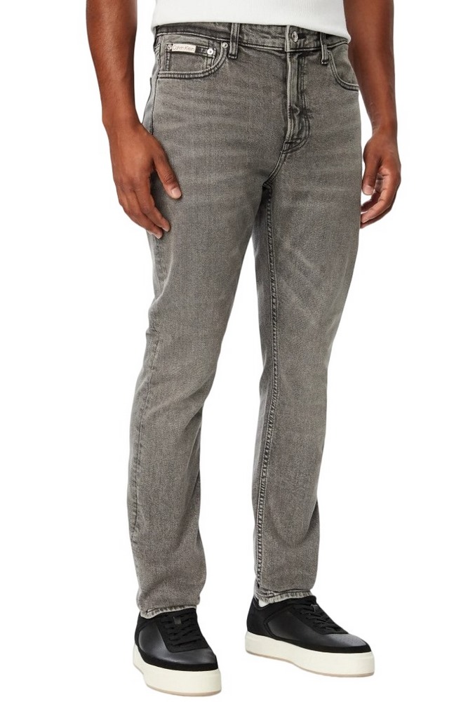 CALVIN KLEIN JEANS SLIM TAPER BASALT JEAN ΤΖΙΝ ΠΑΝΤΕΛΟΝΙ ΑΝΔΡΙΚΟ WASHED GREY