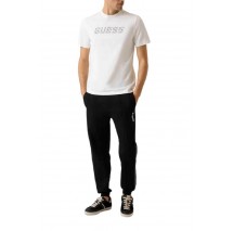GUESS MASKA CN T-SHIRT ΜΠΛΟΥΖΑ ΑΝΔΡΙΚΗ WHITE