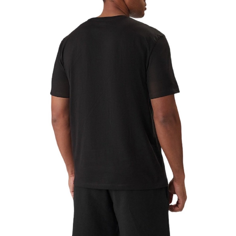 GUESS MARZIO CN T-SHIRT ΜΠΛΟΥΖΑ ΑΝΔΡΙΚΗ BLACK