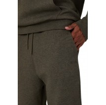 GUESS BAYRON CUFFED JOGGER ΦΟΡΜΑ ΠΑΝΤΕΛΟΝΙ ΑΝΔΡΙΚΟ OLIVE
