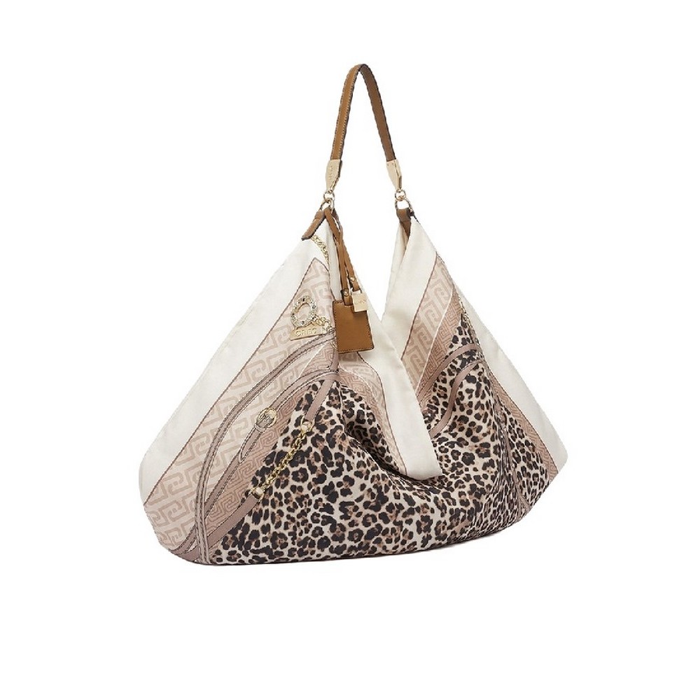 LIU JO FOULARD BAG AA6194T2745 ΤΣΑΝΤΑ ΓΥΝΑΙΚΕΙΑ LEOPARD PRINT