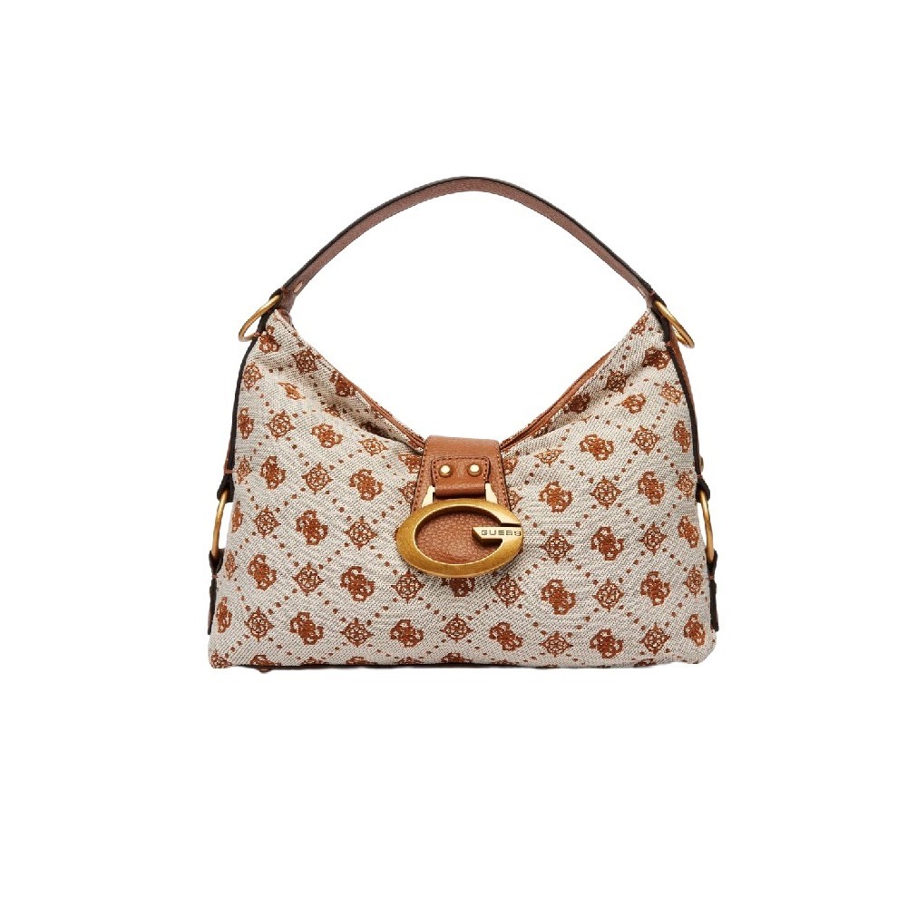 GUESS CAMDEN SHOULDER BAG ΤΣΑΝΤΑ ΓΥΝΑΙΚΕΙΑ COGNAC