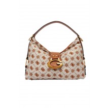 GUESS CAMDEN SHOULDER BAG ΤΣΑΝΤΑ ΓΥΝΑΙΚΕΙΑ COGNAC