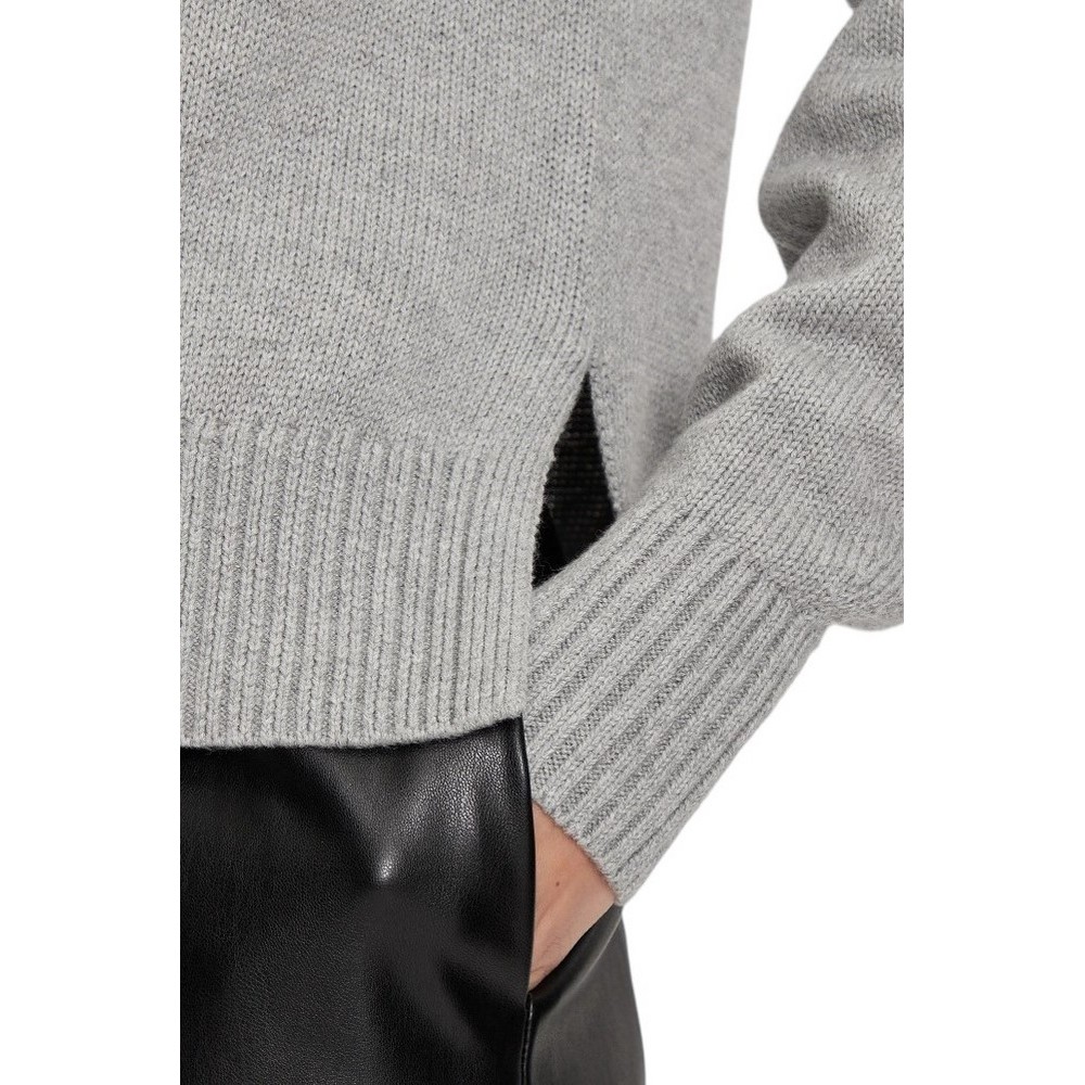 CALVIN KLEIN JEANS INTARSIA LOOSE SWEATER ΜΠΛΟΥΖΑ ΓΥΝΑΙΚΕΙΑ GREY CALVIN KLEIN JEANS INTARSIA LOOSE SWEATER ΜΠΛΟΥΖΑ ΓΥΝΑΙΚΕΙΑ GREY