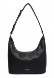 CALVIN KLEIN WEBBING STRAP MD SHOULDER BAG ΤΣΑΝΤΑ ΓΥΝΑΙΚΕΙΑ BLACK