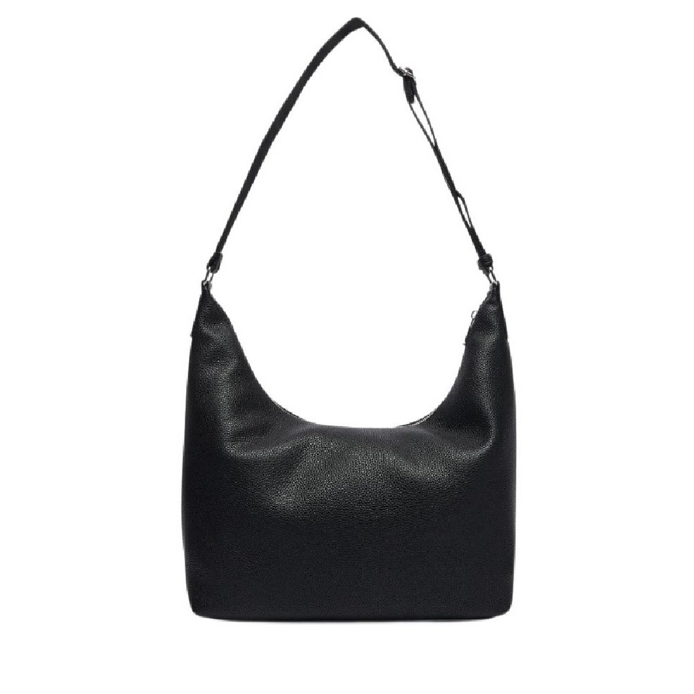 CALVIN KLEIN WEBBING STRAP MD SHOULDER BAG ΤΣΑΝΤΑ ΓΥΝΑΙΚΕΙΑ BLACK