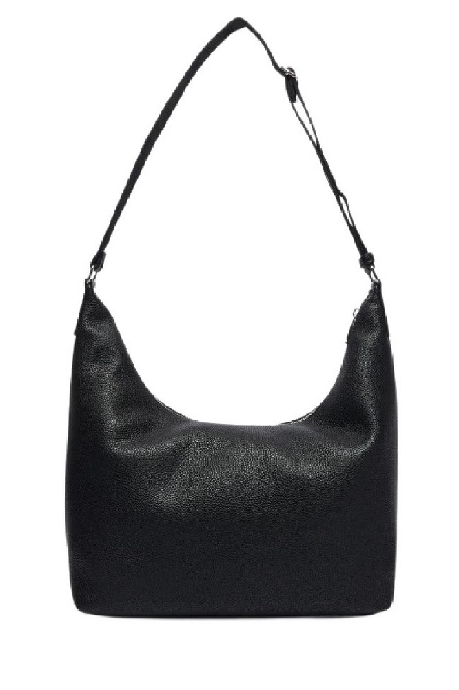 CALVIN KLEIN WEBBING STRAP MD SHOULDER BAG ΤΣΑΝΤΑ ΓΥΝΑΙΚΕΙΑ BLACK