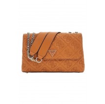 GUESS ADELASIA CNVRTBLE XBODY FLAP ΤΣΑΝΤΑ ΓΥΝΑΙΚΕΙΑ CARAMEL