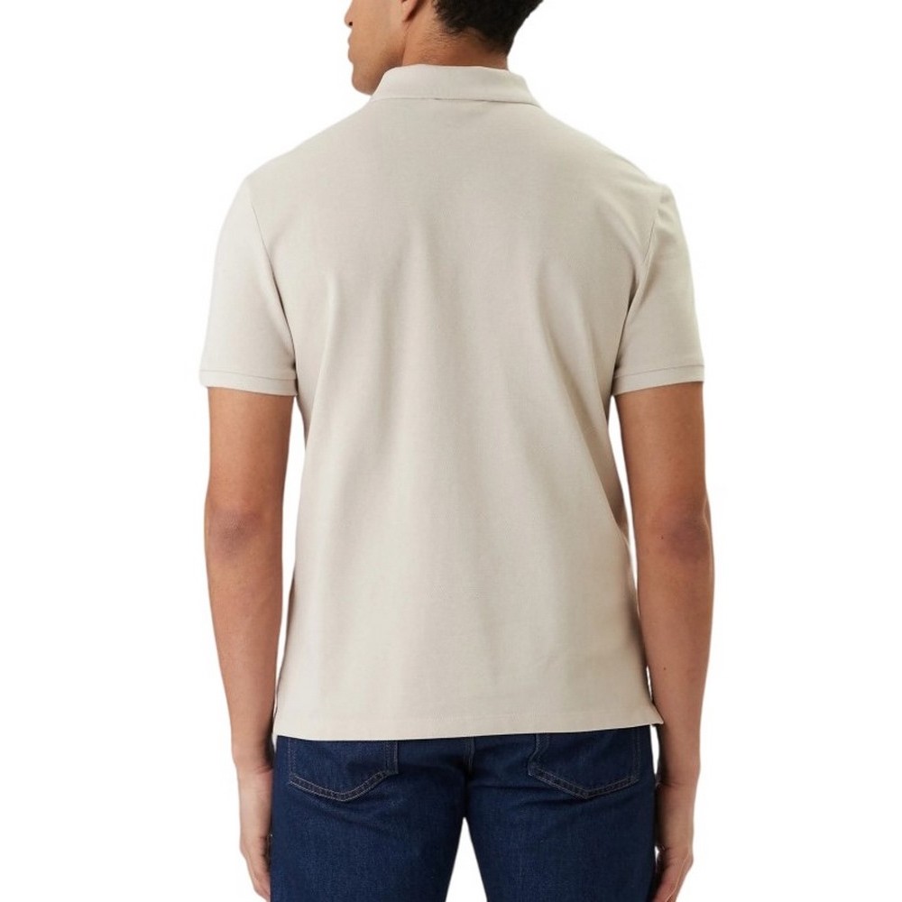 CALVIN KLEIN JEANS CASUAL PIQUE CLASSIC POLO T-SHIRT ΜΠΛΟΥΖΑ ΑΝΔΡΙΚΗ BEIGE