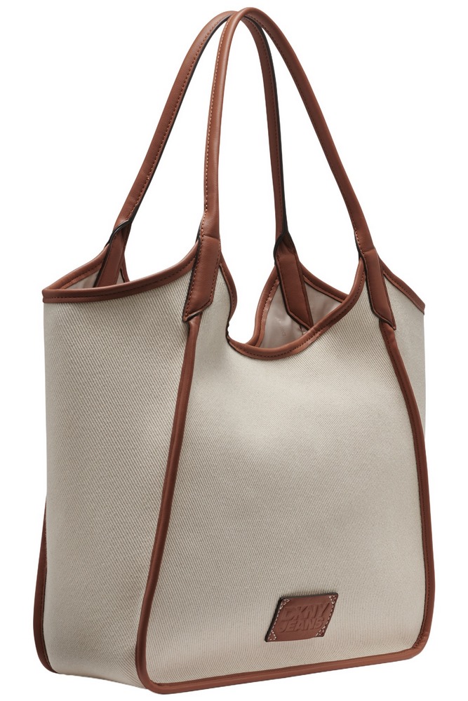 DKNY MARI TOTE R61AYP82 ΤΣΑΝΤΑ ΓΥΝΑΙΚΕΙΑ BEIGE