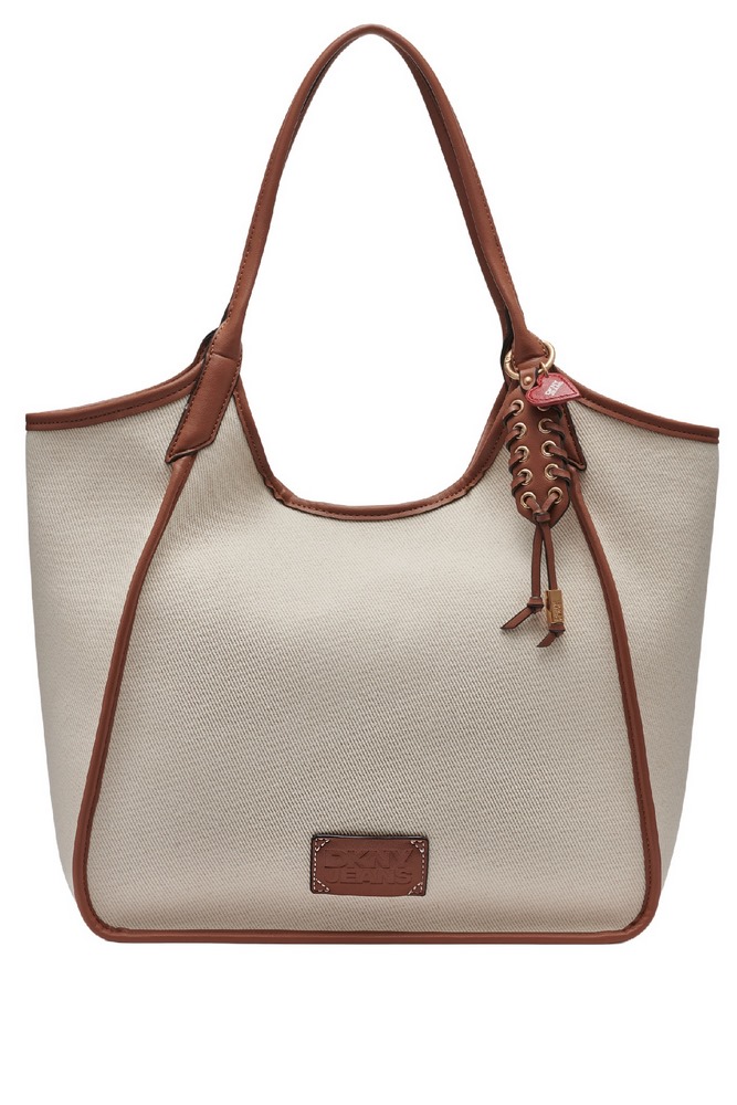DKNY MARI TOTE R61AYP82 ΤΣΑΝΤΑ ΓΥΝΑΙΚΕΙΑ BEIGE