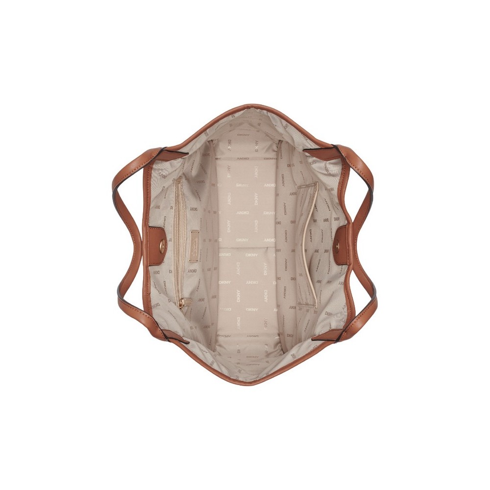 DKNY MARI TOTE R61AYP82 ΤΣΑΝΤΑ ΓΥΝΑΙΚΕΙΑ BEIGE