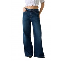 GUESS BELLFLOWER ΠΑΝΤΕΛΟΝΙ ΓΥΝΑΙΚΕΙΟ BLUΕ DENIM