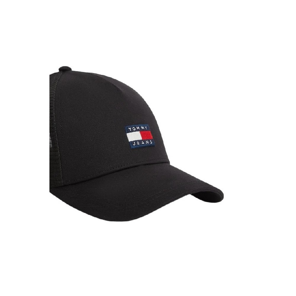 TOMMY JEANS HERITAGE TRUCKER ΚΑΠΕΛΟ ΑΝΔΡΙΚΟ BLACK