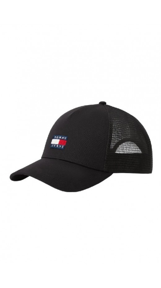 TOMMY JEANS HERITAGE TRUCKER ΚΑΠΕΛΟ ΑΝΔΡΙΚΟ BLACK