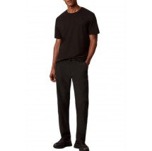 CALVIN KLEIN JEANS STRAIGHT NYLON UTILITY TECH PANT ΠΑΝΤΕΛΟΝΙ ΑΝΔΡΙΚΟ BLACK