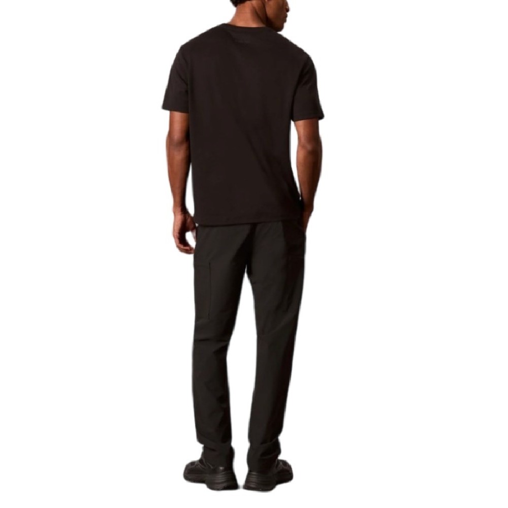 CALVIN KLEIN JEANS STRAIGHT NYLON UTILITY TECH PANT ΠΑΝΤΕΛΟΝΙ ΑΝΔΡΙΚΟ BLACK
