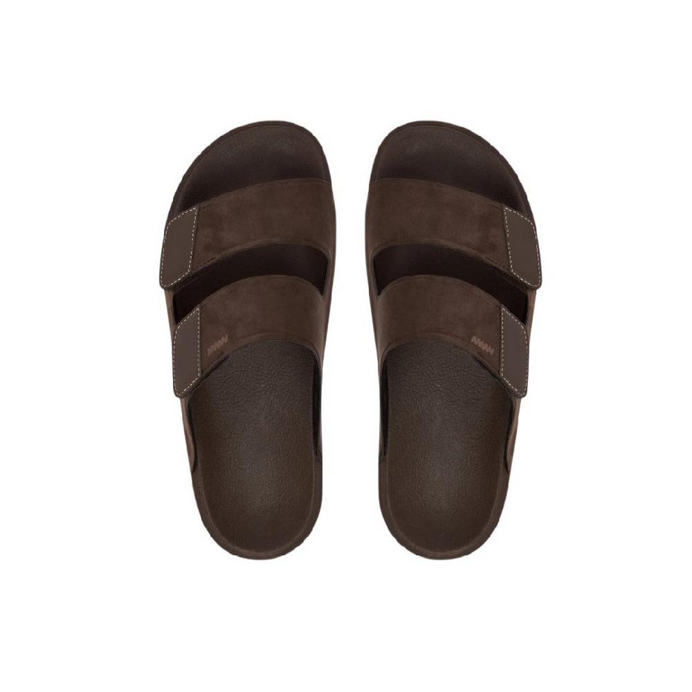 HUGO BOSS EVANDR SAND MFPU CASUAL SLIP-ONS ΠΑΝΤΟΦΛΑ ΑΝΔΡΙΚΗ BROWN