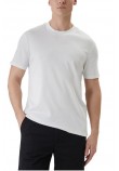 CALVIN KLEIN TECH INTERLOCK CREWNK TEE T-SHIRT ΜΠΛΟΥΖΑ ΑΝΔΡΙΚΗ BRIGHT WHITE