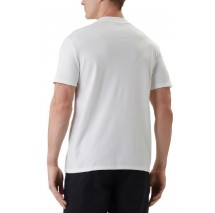 CALVIN KLEIN TECH INTERLOCK CREWNK TEE T-SHIRT ΜΠΛΟΥΖΑ ΑΝΔΡΙΚΗ BRIGHT WHITE
