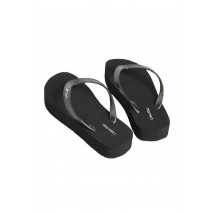 CALVIN KLEIN FLATFORM FLIP FLOP MET TPU ΠΑΝΤΟΦΛΑ ΓΥΝΑΙΚΕΙΑ BLACK