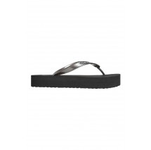 CALVIN KLEIN FLATFORM FLIP FLOP MET TPU ΠΑΝΤΟΦΛΑ ΓΥΝΑΙΚΕΙΑ BLACK