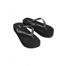CALVIN KLEIN FLATFORM FLIP FLOP MET TPU ΠΑΝΤΟΦΛΑ ΓΥΝΑΙΚΕΙΑ BLACK