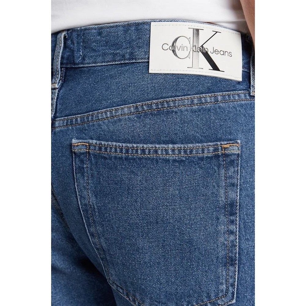 CALVIN KLEIN JEANS REGULAR SHORT ΒΕΡΜΟΥΔΑ ΑΝΔΡΙΚΗ BLUΕ DENIM