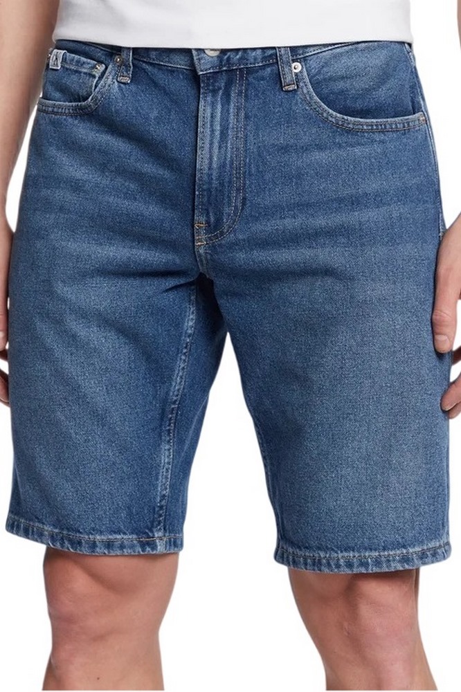 CALVIN KLEIN JEANS REGULAR SHORT ΒΕΡΜΟΥΔΑ ΑΝΔΡΙΚΗ BLUΕ DENIM