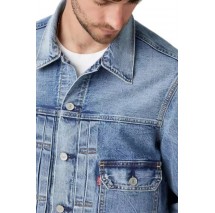 LEVIS TYPE 2 TRUCKER A76320014 ΜΠΟΥΦΑΝ ΑΝΔΡΙΚΟ BLUΕ DENIM