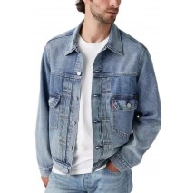 LEVIS TYPE 2 TRUCKER A76320014 ΜΠΟΥΦΑΝ ΑΝΔΡΙΚΟ BLUΕ DENIM
