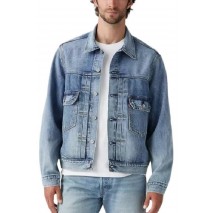 LEVIS TYPE 2 TRUCKER A76320014 ΜΠΟΥΦΑΝ ΑΝΔΡΙΚΟ BLUΕ DENIM