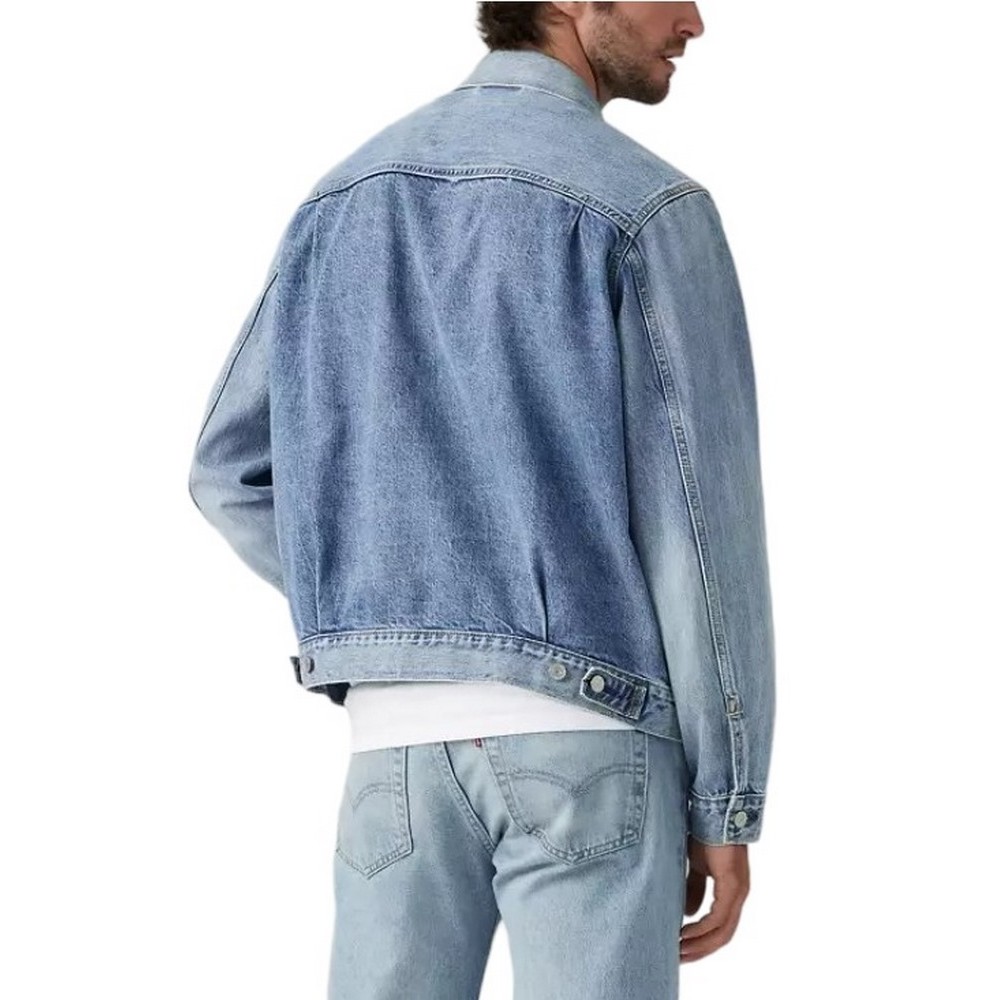 LEVIS TYPE 2 TRUCKER A76320014 ΜΠΟΥΦΑΝ ΑΝΔΡΙΚΟ BLUΕ DENIM